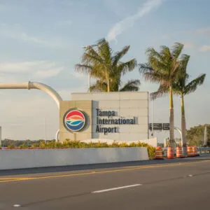 Tampa airport entrance