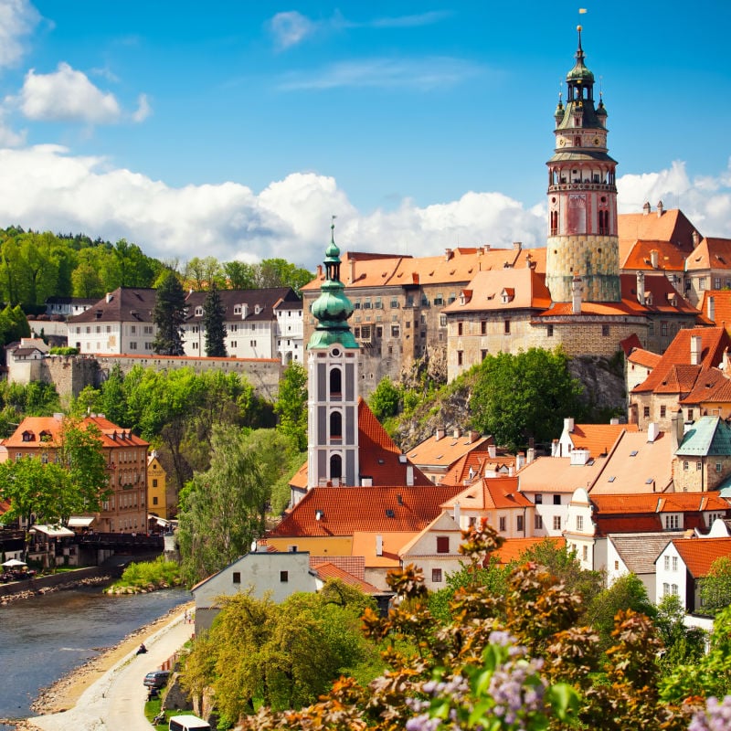 Cesky Krumlov, Czech Republic, Central Europe