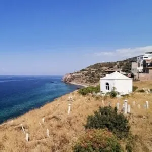 Coastal Village In G&ouml;k&ccedil;eada, A Mediterranean Island That Is Part Of Turkey, Turkiye