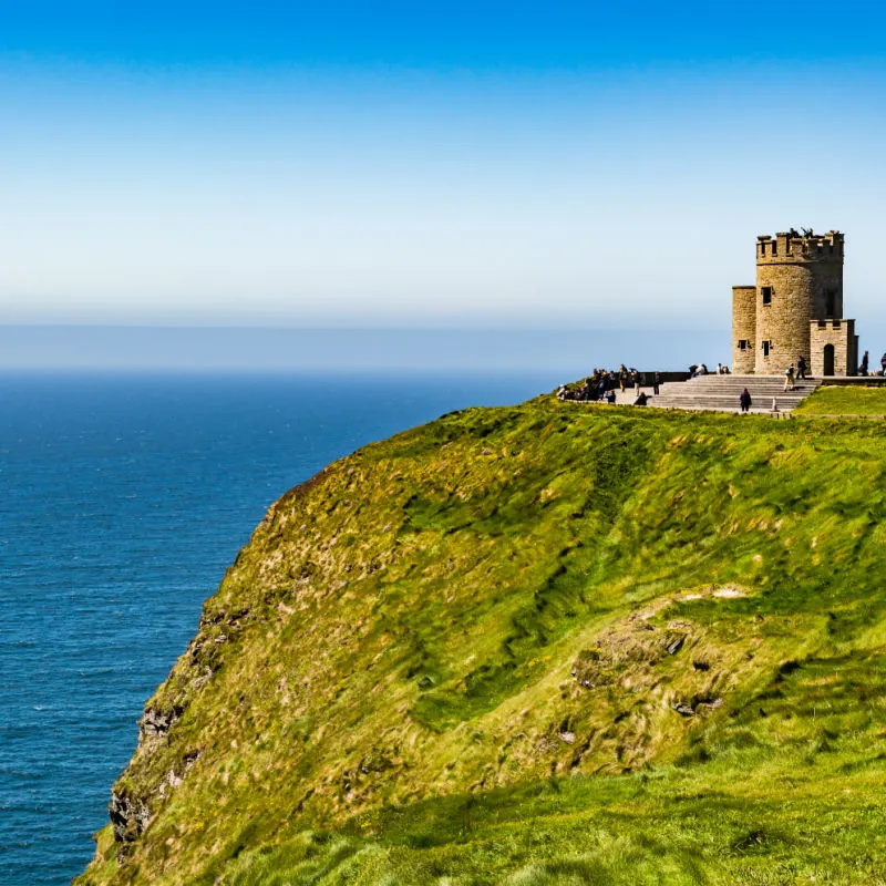 O'brien's tower ireland coast