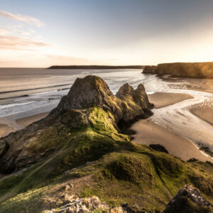Aerial View Of Welsh Nature, Wales, United Kingdom, North Western Europe