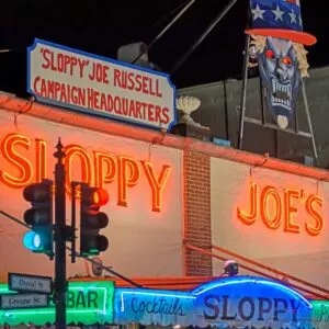 A Look at Sloppy Joe's Bar on Duval Street in Key West, Florida