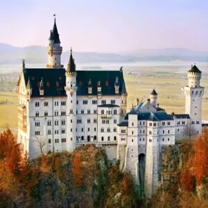 Neuschwanstein Castle in Autumn