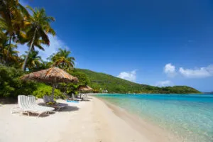 Puerto Rico paradise white sand sea