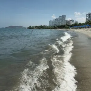 The Beach at Playa Dormida in Santa Marta, Colombia