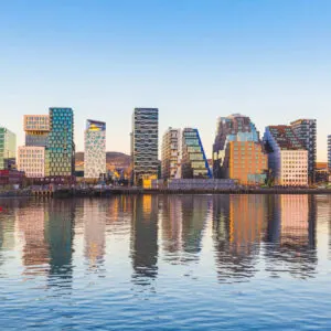 Skyline Of Oslo, Capital City Of Norway, Scandinavia, Northern Europe
