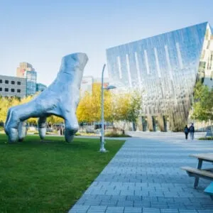 Beautiful Place around Museum of Contemporary Art Cleveland(MOCA)