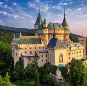 Castle in the forest