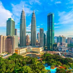 Kuala Lumpur, Malaysia, city skyline