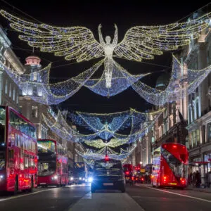 London christmas lights