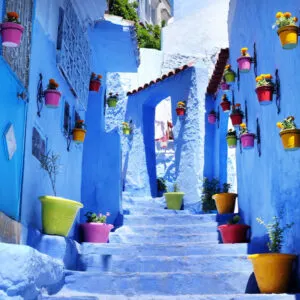 Morocco Blue City