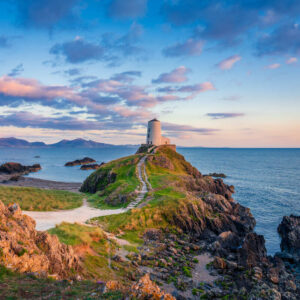 Ty Mawr Lighthouse In Wales, United Kingdom, North Western Europe