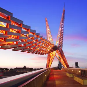 skydance bridge in oklahoma city