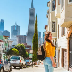 Woman in San Francisco