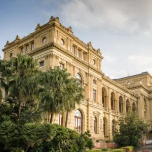 Ipiranga Museum In Sao Paulo, Brazil, South America