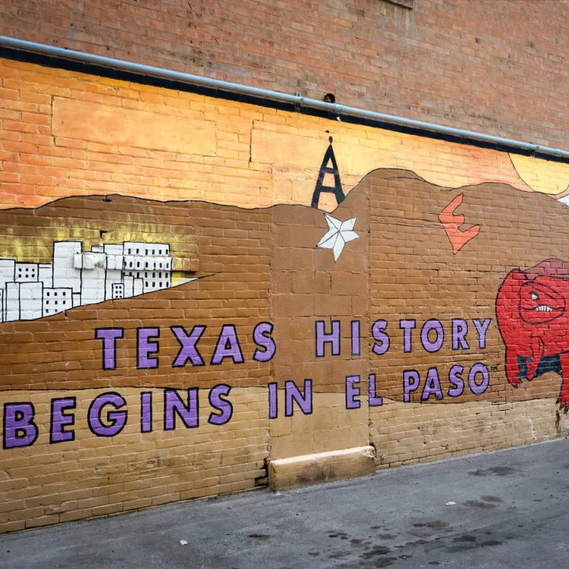 el paso Texas mural