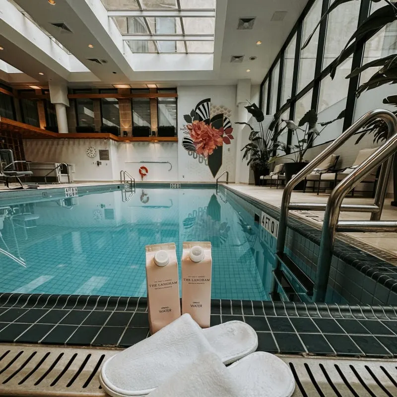 Indoor Pool Langham Boston