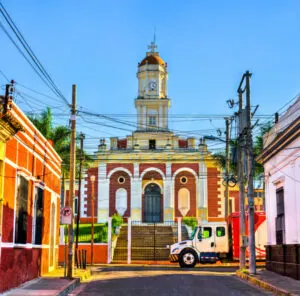 El Carmen Church in Santa Ana - El Salvador, Central America