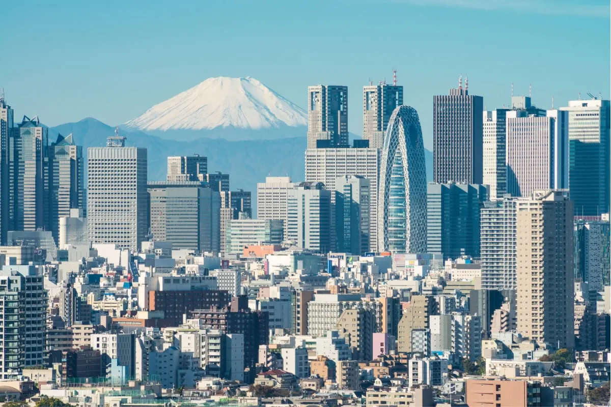 Tokyo skyline