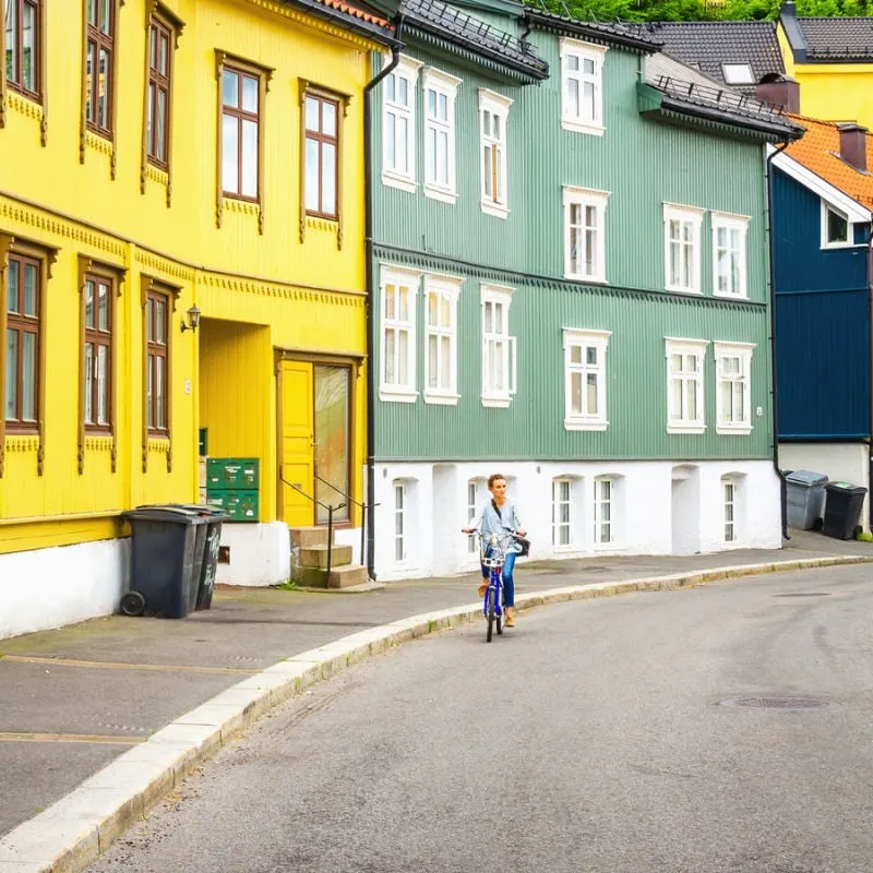 colorful buildings in oslo