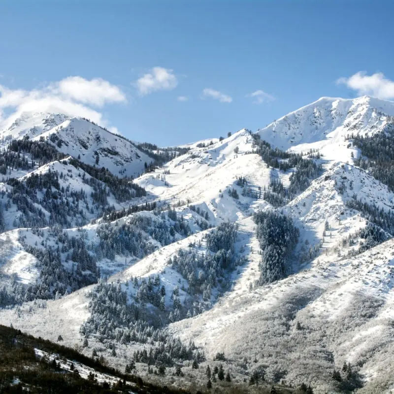 utah wasatch mountains near salt lake city