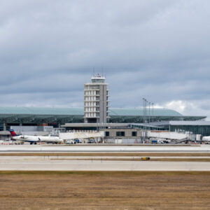 View of Gerald R. Ford International Airport, the second-largest