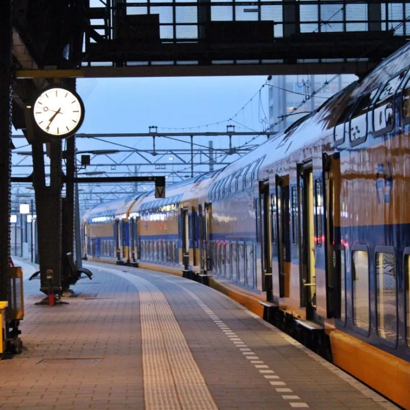 Amsterdam train station