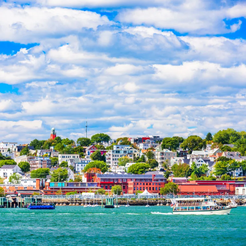 Beautiful day in Portland Maine