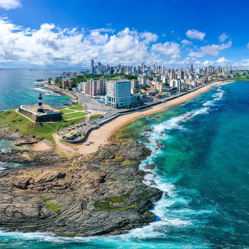 Aerial View Of Farol da Barra Beach, Salvador de Bahia, Brazil, South America.jpg