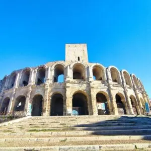 Arles Arena In Arles, An Ancient Roman Arena In Southern France, Southern Europe