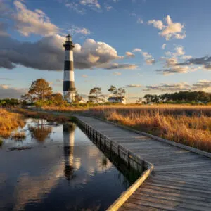Lighthouse in Outer Banks, North Carolina