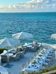 Rock House restaurant, with a view of the ocean