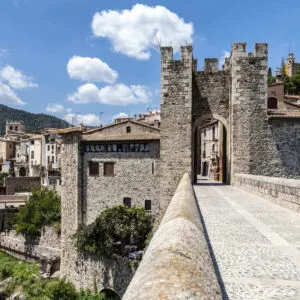 Medieval City Gates Of Girona, Catalonia, Spain, Southern Europe.jpg