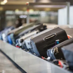 Suitcases on Carousel