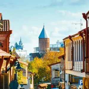 Telavi, A Historic City And Regional Capital Of Kakheti, Georgia, Eurasia