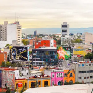 Zona Rosa, A District In Mexico City, Mexico, Latin America.jpg