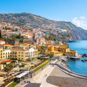 Aerial View Of Funchal, Madeira, Portugal.jpg