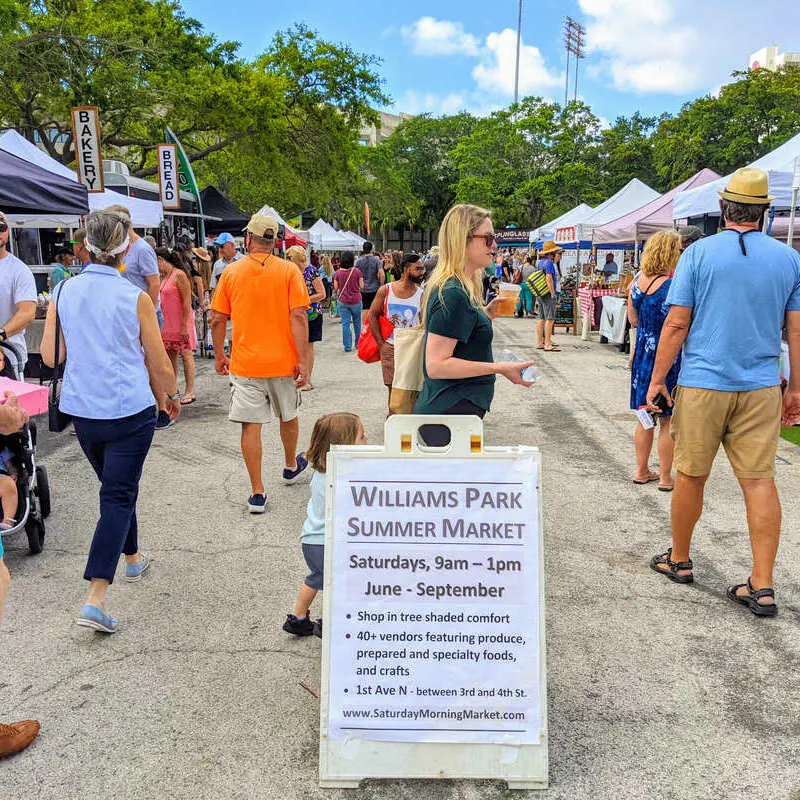 Open Market In St Petersburg, Florida, United States
