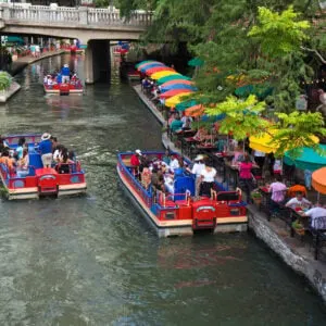 San Antonio Texas in the summertime