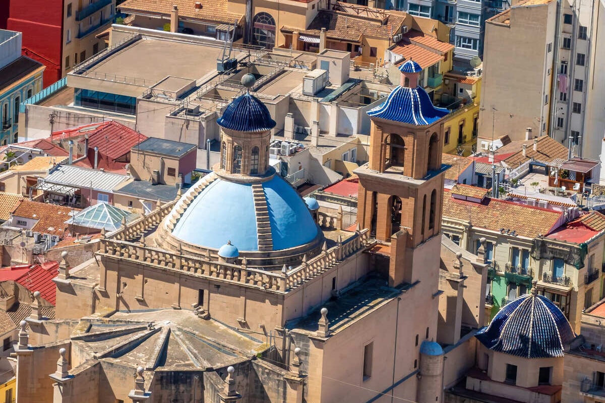 Aerial View Of Alicante, Spain