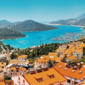 Panoramic View OF Kas, Turkiye