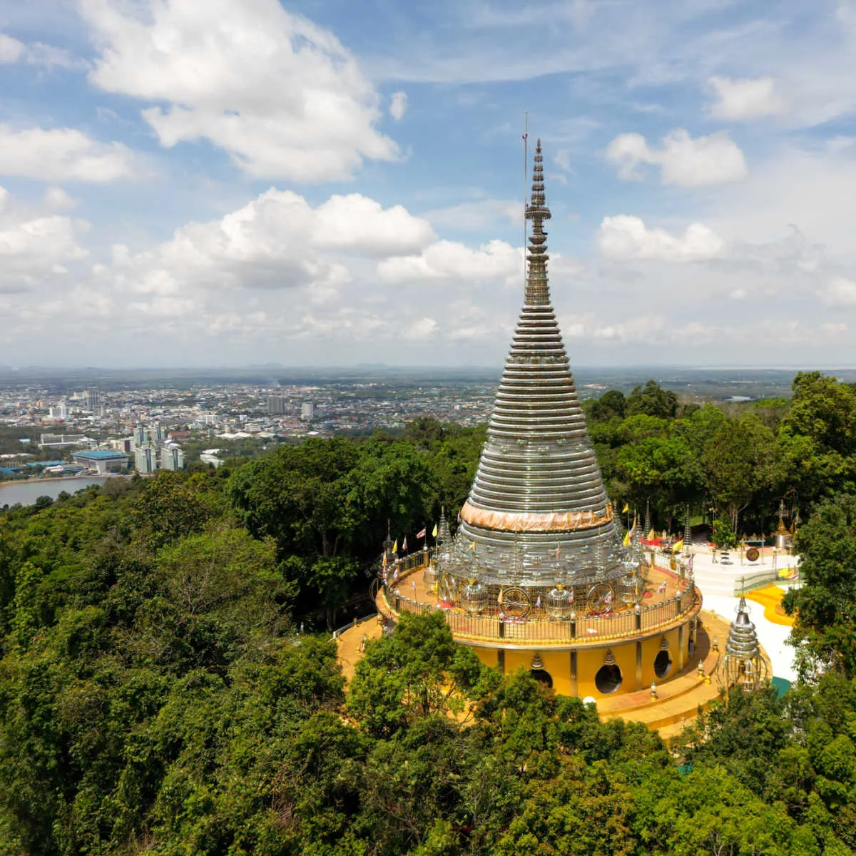 Thai temple in Hat Yai