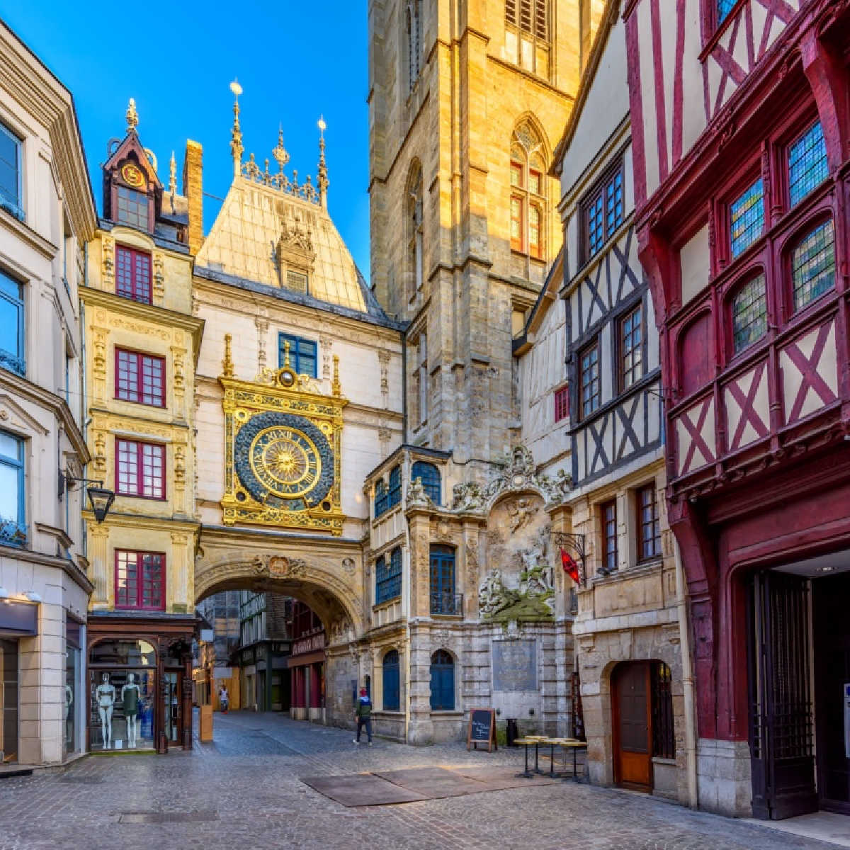 The Gros Horloge Great Clock Is A Fourteenth century Astronomical 