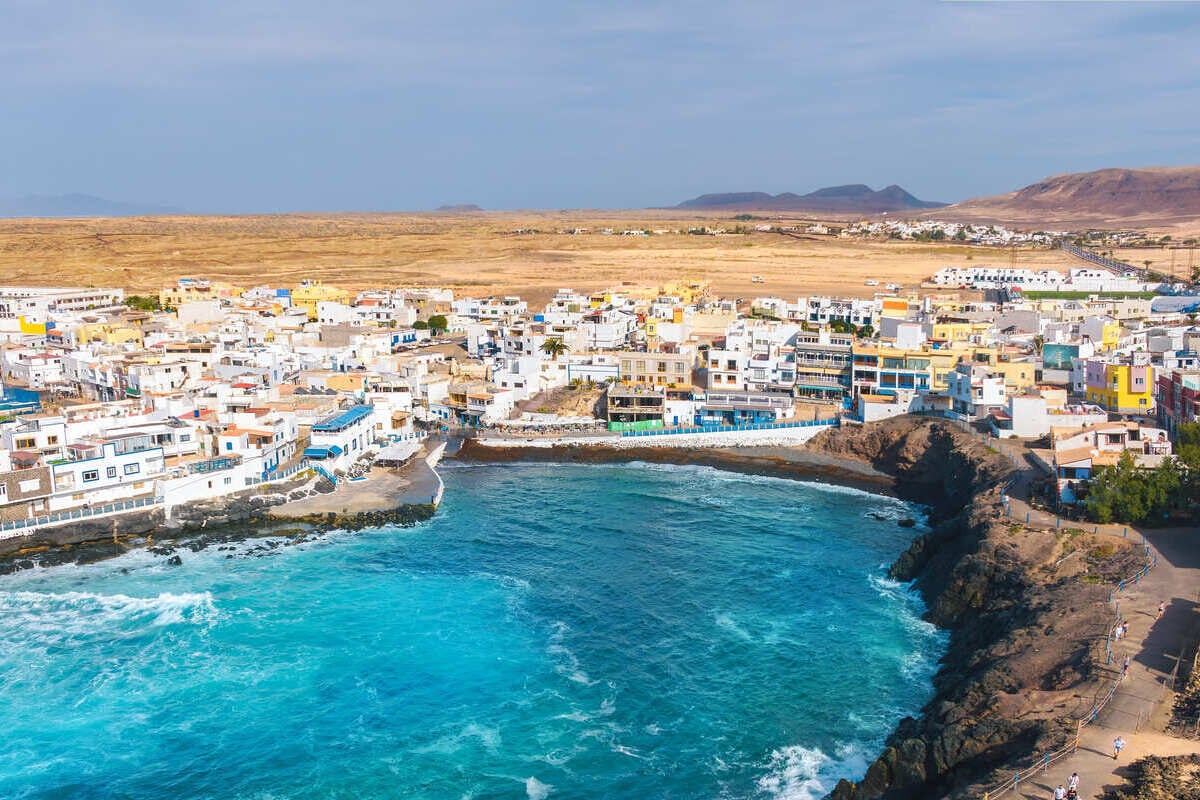 Aerial View Of Fuerteventura, Canary Islands, Spain