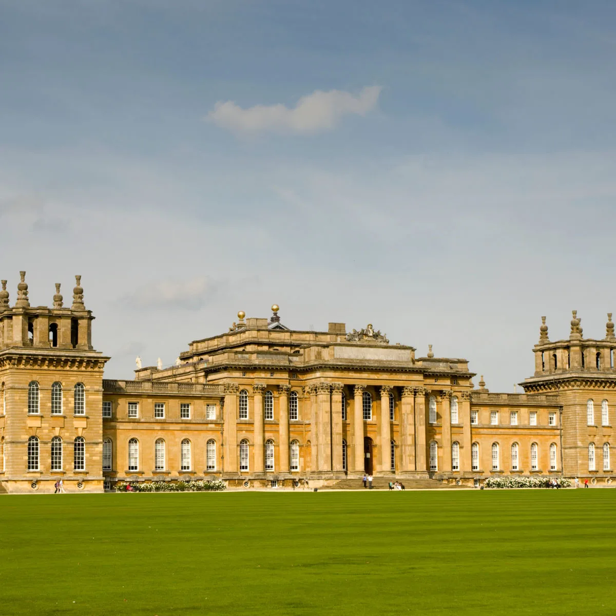 Blenheim Palace in autumn