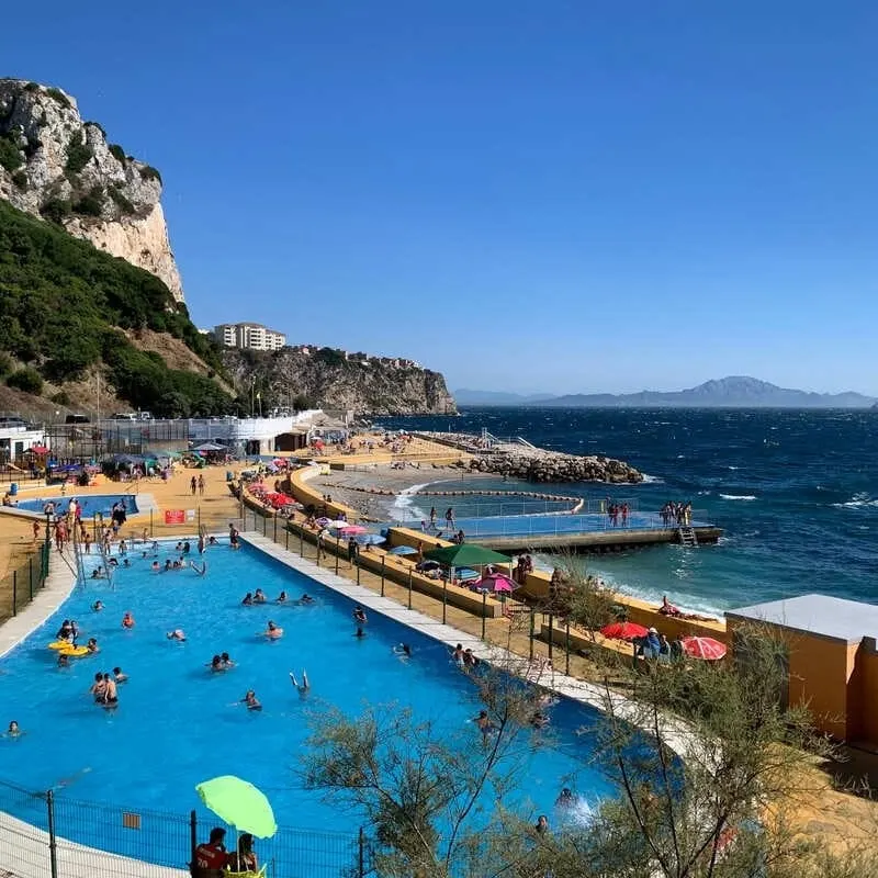 Oceanfront Pool In Gibraltar