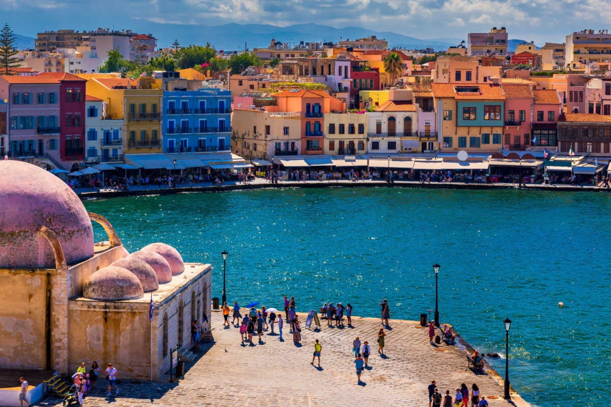 View of Chania, Crete, Greece