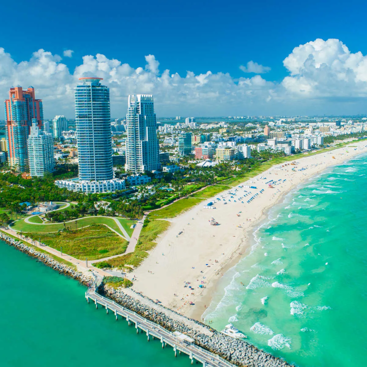 View of South Beach, Miami