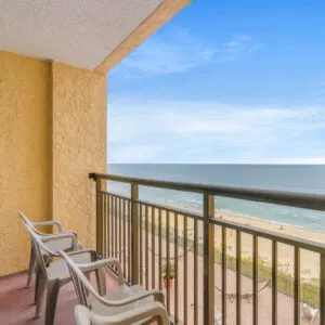 Balcony views of Myrtle Beach