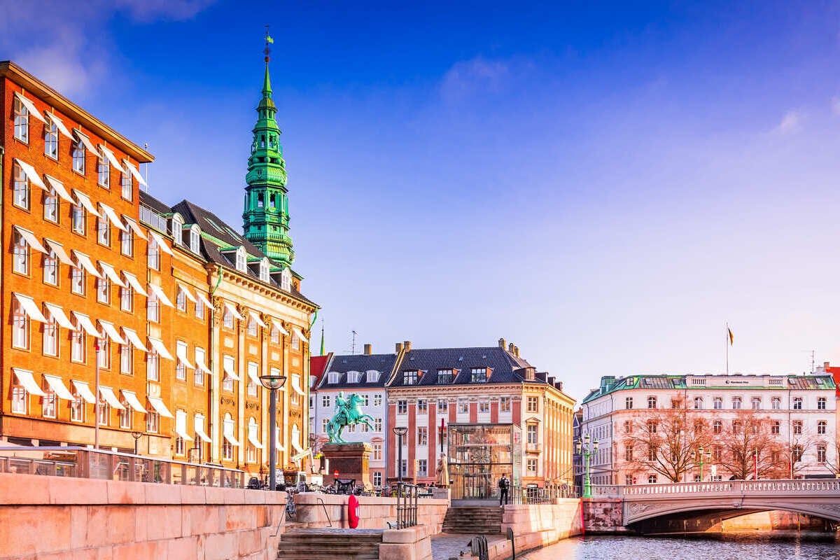 Copenhagen In Denmark, Northern Europe